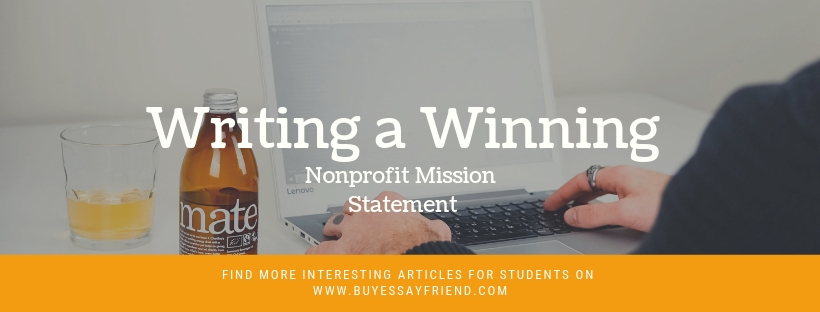 Winning writing on Nonprofit Mission Statement